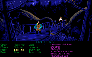 Screenshot of The Secret of Monkey Island (Amiga, 1990) - MobyGames