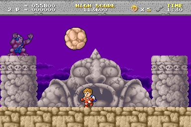 Legend of Hero Tonma (Arcade) screenshot: Boss 4