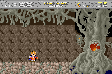 Legend of Hero Tonma (Arcade) screenshot: Boss 3