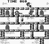 Pri Pri Primitive Princess! (Game Boy) screenshot: First Stage. Hammering.