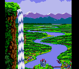 Sorcerian (TurboGrafx CD) screenshot: He's trying to escape from an evil realm