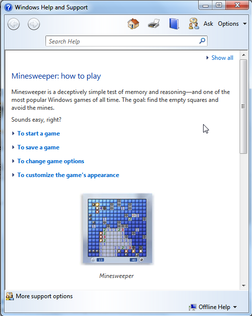 Screenshot of Microsoft Windows 7 (included games) (Windows, 2009) -  MobyGames