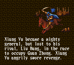 Rise of the Phoenix (SNES) screenshot: Storyline from a leader's point of view