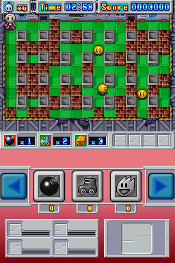 Bomberman (Nintendo DS) screenshot: Look out for those...uh...balloons?
