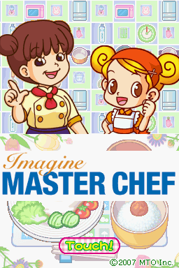 Imagine: Master Chef (Nintendo DS) screenshot: Title screen.