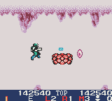 Space Marauder (Game Boy Color) screenshot: Stage 3