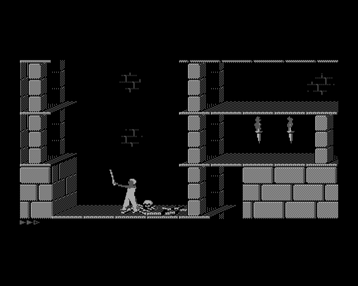 Screenshot of Prince of Persia (DOS, 1989) MobyGames