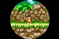 Prehistorik Man (Game Boy Advance) screenshot: Ugh, what happen?