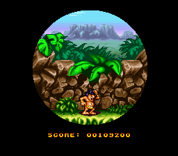 Prehistorik Man (SNES) screenshot: Ugh, what happen?