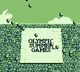 Olympic Summer Games (Game Boy) screenshot: The opening ceremonies.