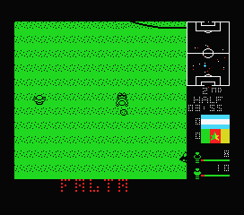 Mundial de Fútbol (MSX) screenshot: Foul!