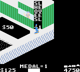 720º (Game Boy Color) screenshot: I can buy some shoes here.