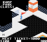 720º (Game Boy Color) screenshot: Going to the Ramp Park.