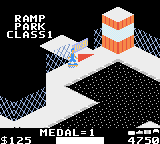720º (Game Boy Color) screenshot: Now the Ramp Park is closed until I complete them all.