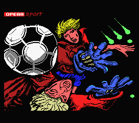 Mundial de Fútbol (MSX) screenshot: Loading screen