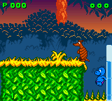 Das Geheimnis der Happy Hippo-Insel (Game Boy Color) screenshot: This one is called Purzel-Party.