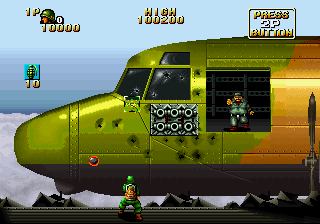 NAM-1975 (Arcade) screenshot: Second Final Boss