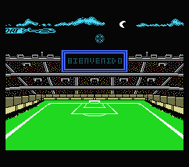 Mundial de Fútbol (MSX) screenshot: Closing ceremonies.