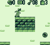 The Pagemaster (Game Boy) screenshot: Starting a different Horror World level.