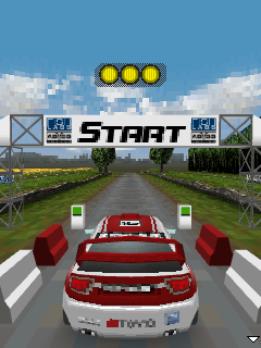 Rally Master Pro (J2ME) screenshot: Ready to race?