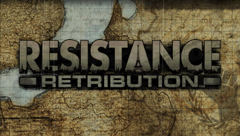 Resistance: Retribution (PSP) screenshot: Title Screen