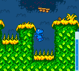 Das Geheimnis der Happy Hippo-Insel (Game Boy Color) screenshot: Will have to restart the level...