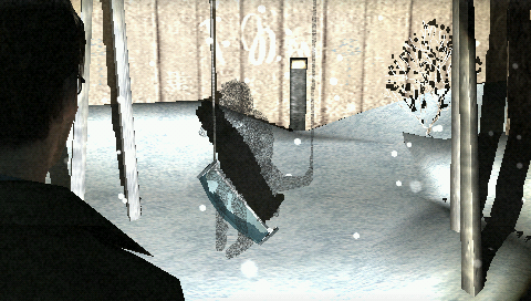 Silent Hill: Shattered Memories (PSP) screenshot: Sometimes you will encounter a ghost.