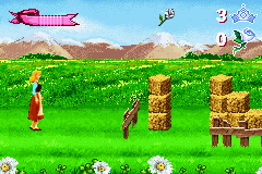 Disney's Cinderella: Magical Dreams (Game Boy Advance) screenshot: First level