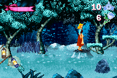 Disney's Cinderella: Magical Dreams (Game Boy Advance) screenshot: Blimey, these fellows are persistent.
