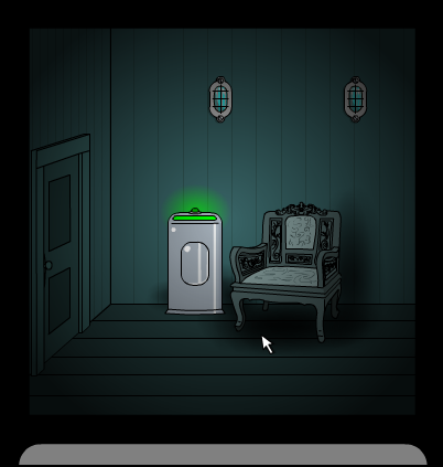 Submachine 2: The Lighthouse (Browser) screenshot: Another resting room, but I've come here to solve puzzles, not to rest!