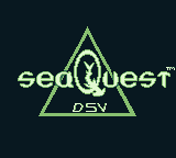 SeaQuest DSV (Game Boy) screenshot: Title screen