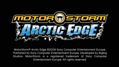 MotorStorm: Arctic Edge (PSP) screenshot: MotorStorm Artic Edge