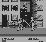 Mighty Morphin Power Rangers (Game Boy) screenshot: Meeting our first generic enemy