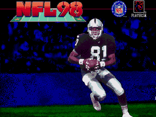 NFL 98 (Genesis) screenshot: Title screen