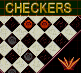 5 in One Fun Pak (Game Gear) screenshot: The loading screen for Checkers.