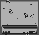 Taiyō no Tenshi Marlowe: Ohanabatake wa Dai-Panic! (Game Boy) screenshot: Forest.