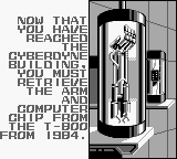 T2: Terminator 2 - Judgment Day (Game Boy) screenshot: 1984. Sure.