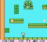 Pocket Bomberman (Game Boy Color) screenshot: The Forest boss.