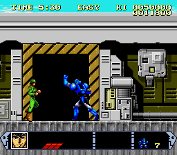 Screenshot of Kikou Keisatsu Metal Jack (SNES, 1992) - MobyGames