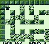 Bomber Man GB (Game Boy) screenshot: Starting location