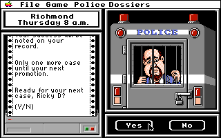Where in the U.S.A. Is Carmen Sandiego? (Apple IIgs) screenshot: Made an arrest and solved a case!