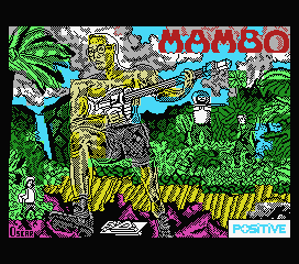 Mambo (MSX) screenshot: Loading screen
