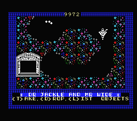 Jackle & Wide (MSX) screenshot: Starting location