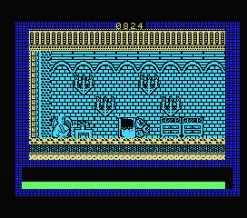 Jackle & Wide (MSX) screenshot: Hmm. What's in the pot?
