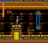 Star Wars (Game Gear) screenshot: Inside the Sand Crawler