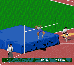 Olympic Summer Games (SNES) screenshot: Alley-oop!
