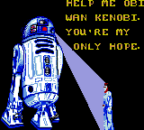 Star Wars (Game Gear) screenshot: Another famous scene/quote