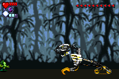 Bionicle: Matoran Adventures (Game Boy Advance) screenshot: The first boss
