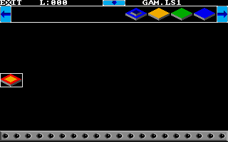 Spidertronic (Amiga) screenshot: The editor