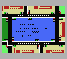 Traffic (MSX) screenshot: Ready to start map 1